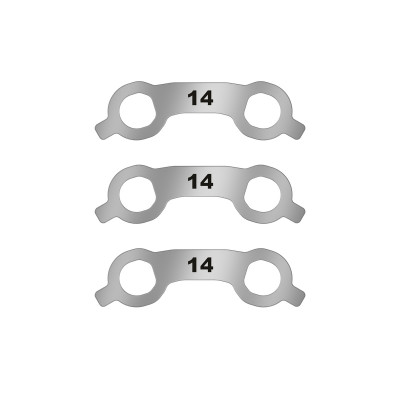 Титановая балка ЛенСтрукт (LenStruct) H=1 L=14, 3 шт.