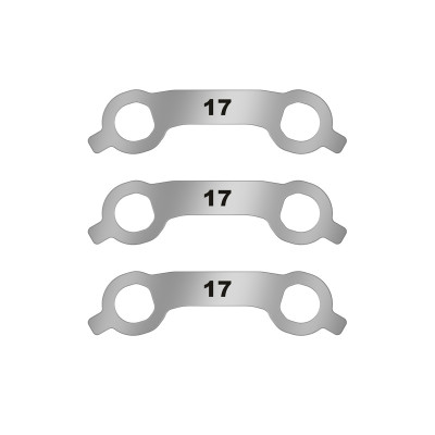 Титановая балка ЛенСтрукт (LenStruct) H=1 L=17, 3 шт.