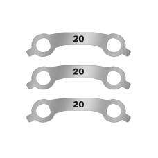 Титановая балка ЛенСтрукт (LenStruct) H=1 L=20, 3 шт.