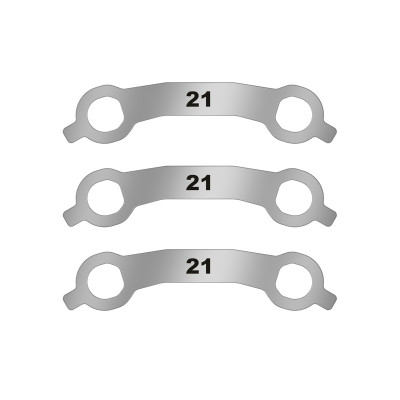 Титановая балка ЛенСтрукт (LenStruct) H=1 L=21, 3 шт.