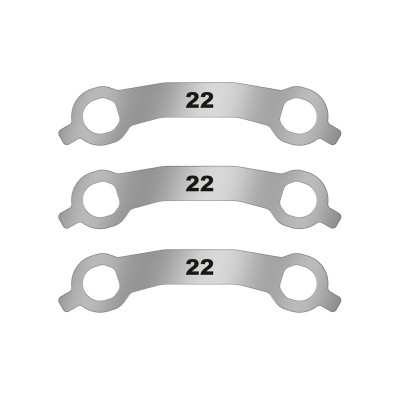 Титановая балка ЛенСтрукт (LenStruct) H=1 L=22, 3 шт.