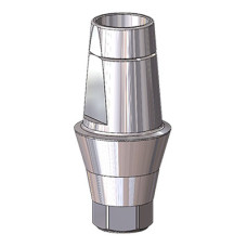 Прямой абатмент D=4.5 G/H=2 H=5.5, совместимый с Dentis Regular, один. констр.
