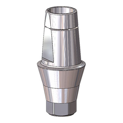 Прямой абатмент D=4.5 G/H=2 H=5.5, совместимый с Dentis Regular, один. констр.