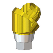 Угловой мультиюнит Lenmiriot Multi-Unit TiN D=4.8 G/H=4 45 град., совместимый с Lenmiriot R, Osstem Regular, один. констр.