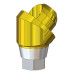 Угловой мультиюнит Lenmiriot Multi-Unit TiN D=4.8 G/H=4 45 град., совместимый с Lenmiriot R, Osstem Regular, один. констр.