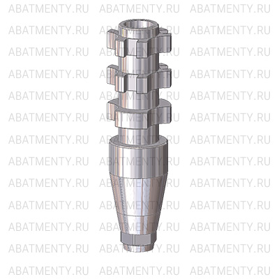 Трансфер для открытой ложки D=4.5 L=15, совместимый с Dentium Implantium, Superline, Lenmiriot I/SL