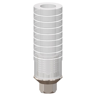 Приливаемый абатмент D=4.5 G/H=0.6, совместимый с MIS SP, один. констр.
