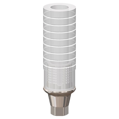 Приливаемый абатмент D=4.5 G/H=1.5, совместимый с Lenmiriot A/CC, NobelActive / Conical NP, один. констр.
