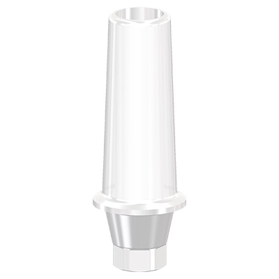 Выжигаемый абатмент, совместимый с Lenmiriot A/CC, NobelActive / Conical RP, один. констр.