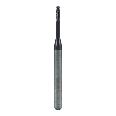 Фреза для CAD/CAM сферическая D0.25 16L r1 d4 L50 ZrO2 для станков Roland