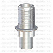 Титановое основание Флэт (Flat) G/H=0.4 H=4.5, совместимое с NobelReplace RP, один. констр.
