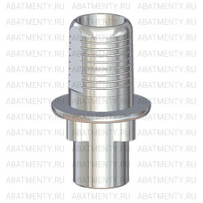 Титановое основание Флэт (Flat) G/H=0.4 H=4.5, совместимое с NobelReplace WP, один. констр.