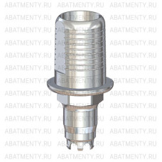Титановое основание Флэт (Flat) G/H=0.5 H=4.5, совместимое с Biomet 3i Certain 4.1, один. констр.