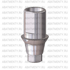Титановое основание Халф (Half) G/H=1.2 H=4, совместимое с Astra Tech OsseoSpeed TX 3.5/4.0, один. констр.