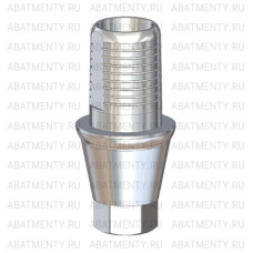 Титановое основание Флэт (Flat) G/H=1 H=4.5, совместимое с Astra Tech OsseoSpeed TX 4.5/5.0, один. констр.