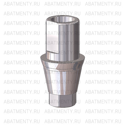 Титановое основание Халф (Half) G/H=1.2 H=4, совместимое с Astra Tech OsseoSpeed TX 4.5/5.0, один. констр.