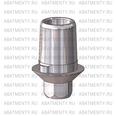 Титановое основание Патч (Patch) G/H=0.6 H=4, совместимое с MIS NP, один. констр.