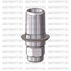 Титановое основание Патч (Patch) G/H=0.4 H=4, совместимое с XiVE 3.8, один. констр.
