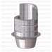 Титановое основание Степ (Step) ARUM G/H=0.5 H=4, совместимое с Lenmiriot A/CC, NobelActive / Conical NP, мост. констр.