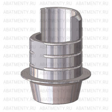 Титановое основание Степ (Step) ARUM G/H=0.5 H=4, совместимое с Lenmiriot A/CC, NobelActive / Conical RP, мост. констр.