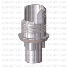 Титановое основание Степ Гео (Step Geo) G/H=0.6 H=3.8, совместимое с NobelReplace NP, один. констр.