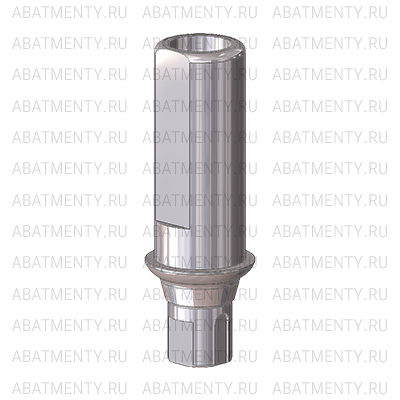 Титановое основание Про Лог (Pro Long) G/H=1 H=8, совместимое с Straumann Bone Level NC, один. констр.
