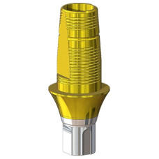 Титановое основание TiN Белл Гео (Bell Geo) G/H=2 H=6, совместимое с Straumann Bone Level NC, один. констр.