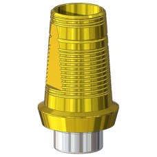 Титановое основание TiN Белл Гео (Bell Geo) G/H=1 H=4.55, совместимое с Biomet 3i Certain 3.4, мост. констр.