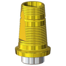 Титановое основание TiN Белл Гео (Bell Geo) G/H=0.75 H=5.25, совместимое с Biomet 3i Certain 4.1, мост. констр.