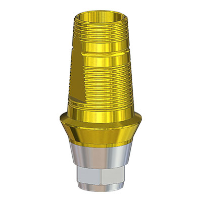 Титановое основание TiN Белл Гео (Bell Geo) G/H=1.3 H=5.3, совместимое с Dentis Regular, один. констр.