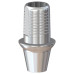 Титановое основание Флэт (Flat) G/H=1.5 H=4.5, совместимое с Dentium Implantium, Superline 3.4, Lenmiriot I/SL, мост. констр.