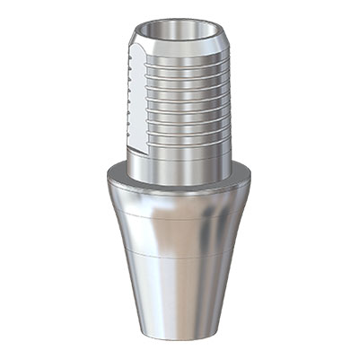 Титановое основание Флэт (Flat) G/H=2.5 H=4.5, совместимое с Dentium Implantium, Superline, Lenmiriot I/SL, мост. констр.