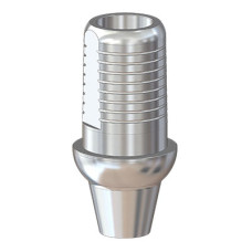 Титановое основание Флэт (Flat) G/H=1.5 H=4.5, совместимое с Lenmiriot A/CC, NobelActive / Conical 3.0, мост. констр.