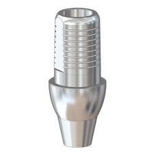 Титановое основание Флэт (Flat) G/H=2.5 H=4.5, совместимое с Lenmiriot A/CC, NobelActive / Conical 3.0, мост. констр.
