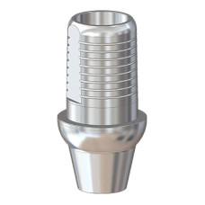 Титановое основание Флэт (Flat) G/H=1.5 H=4.5, совместимое с Lenmiriot A/CC, NobelActive / Conical NP, мост. констр.