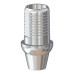Титановое основание Флэт (Flat) G/H=1.5 H=4.5, совместимое с Lenmiriot A/CC, NobelActive / Conical NP, мост. констр.