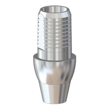Титановое основание Флэт (Flat) G/H=2.5 H=4.5, совместимое с Lenmiriot A/CC, NobelActive / Conical NP, мост. констр.