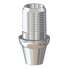 Титановое основание Флэт (Flat) G/H=1.5 H=4.5, совместимое с Lenmiriot A/CC, NobelActive / Conical RP, мост. констр.