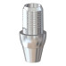Титановое основание Флэт (Flat) G/H=2.5 H=4.5, совместимое с Lenmiriot A/CC, NobelActive / Conical RP, мост. констр.