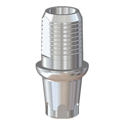 Титановое основание Флэт (Flat) G/H=1.5 H=4.5, совместимое с MIS C1 SP, один. констр.