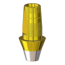 Титановое основание TiN Белл Гео (Bell Geo) G/H=2 H=6, совместимое с Straumann Bone Level RC, мост. констр.
