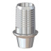 Титановое основание Флэт (Flat) G/H=1 H=4.5, совместимое с Medentika IPS RI, мост. констр.
