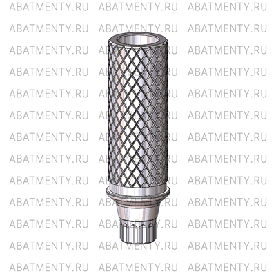 Временный абатмент D=3.4 G/H=1, совместимый с Astra Tech OsseoSpeed TX 3.0, один. констр.