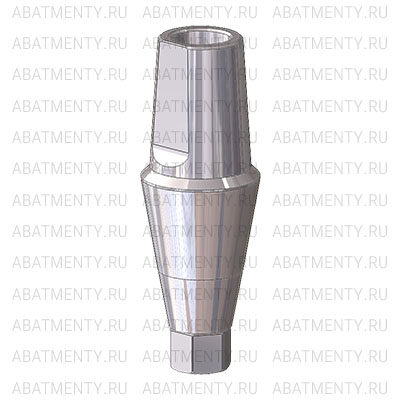 Прямой абатмент D=4.6 G/H=5 H=5.5, совместимый с Lenmiriot M, Osstem Mini, один. констр.