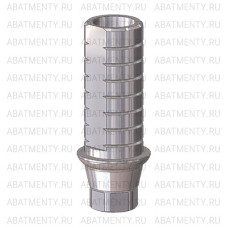 Временный абатмент D=4.4 G/H=1, совместимый с Lenmiriot A/CC, NobelActive / Conical RP, один. констр.