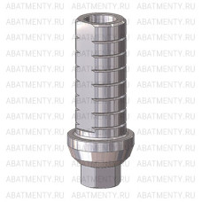 Временный абатмент D=4.5 G/H=1.5, совместимый с Alpha-Bio Internal, один. констр.