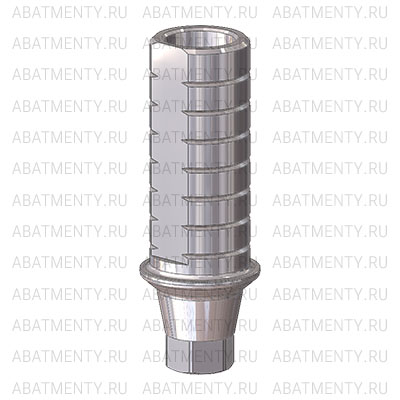 Временный абатмент D=4.1 G/H=1, совместимый с Astra Tech OsseoSpeed TX 3.5/4.0, один. констр.