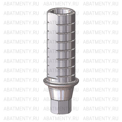 Временный абатмент D=4 G/H=1, совместимый с Lenmiriot M, Osstem Mini, один. констр.