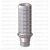Временный абатмент D=4.1 G/H=1, совместимый с Lenmiriot A/CC, NobelActive / Conical NP, один. констр.