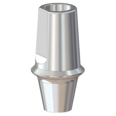 Прямой абатмент D=4.5 G/H=1 H=5.5, совместимый с Lenmiriot R, Osstem Regular, мост. констр.